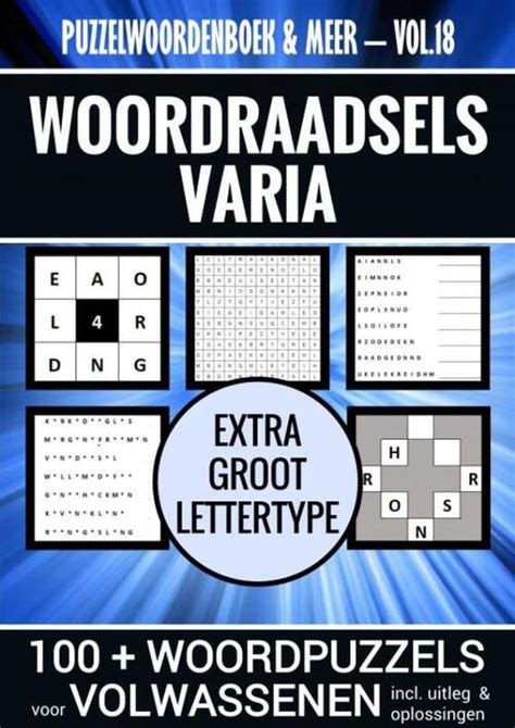 Puzzelwoordenboek merkteken voor de .